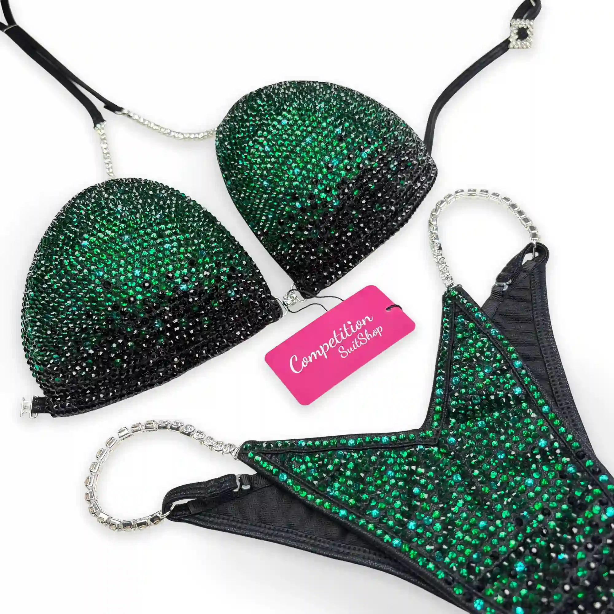 Malachite Eclipse Competition Bikini B244